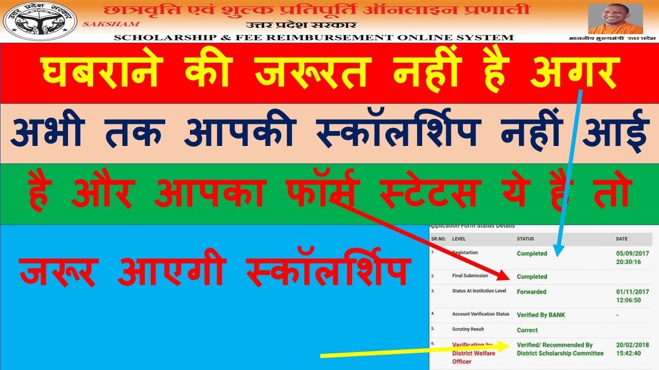 UP scholarship 2019 kaise check kare|up scholarship me final lock k baad correction kaise kare