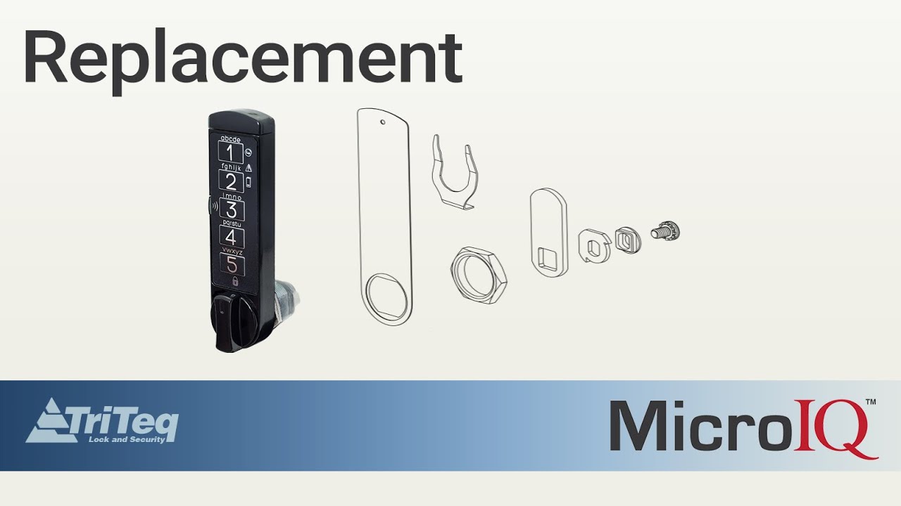 Replace MicroIQ lock