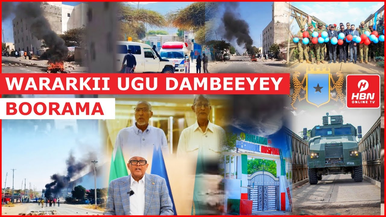 WARARKA SOOMAALIDA: WARAR CUSUB OO SOO KORDHAY BOORAME + FARIIMO KA YIMID HARGEYSA & MUQDISHO +WARAR