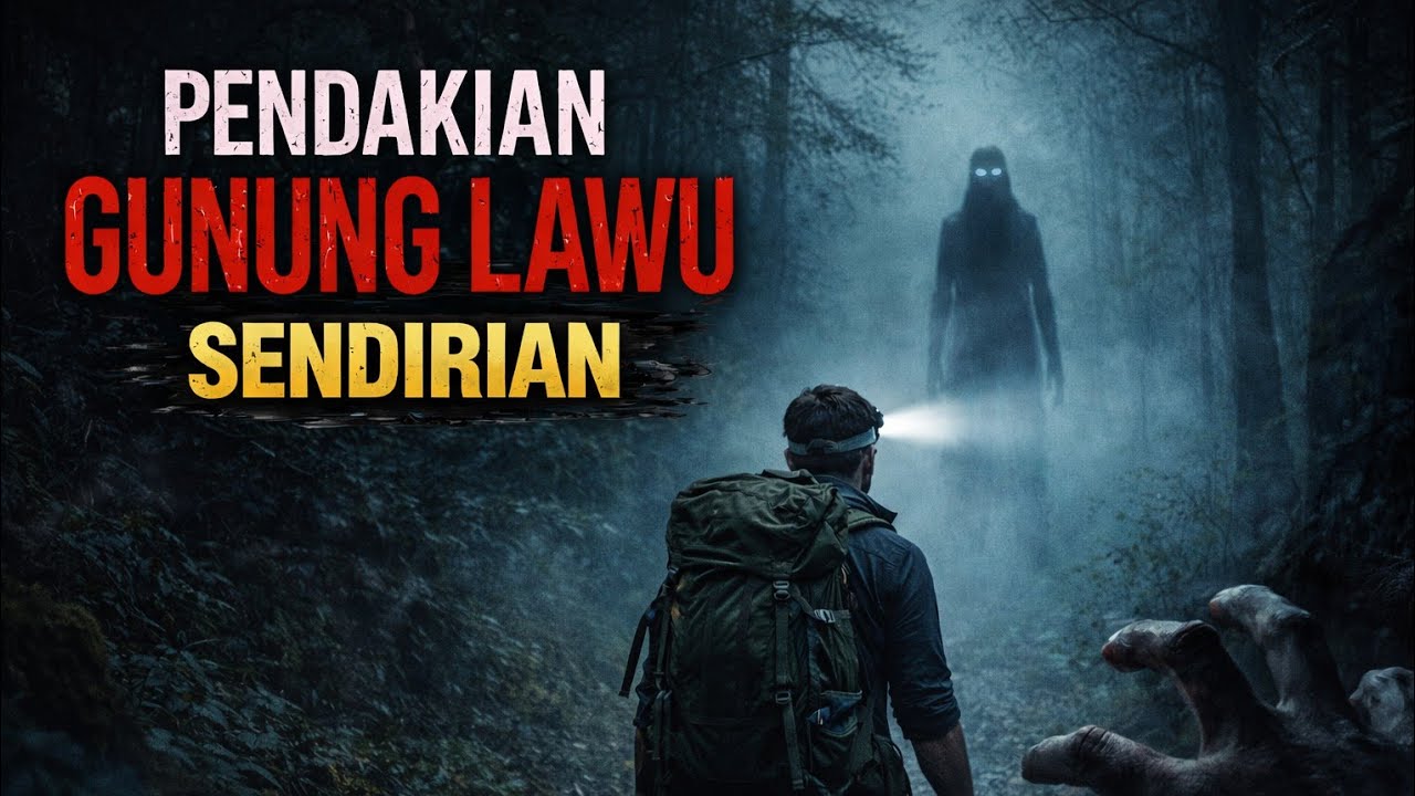 GUNUNG LAWU‼️ MENOLAKKU SAAT AKU MENDAKI SENDIRIAN 😱 #horror #horrorstories