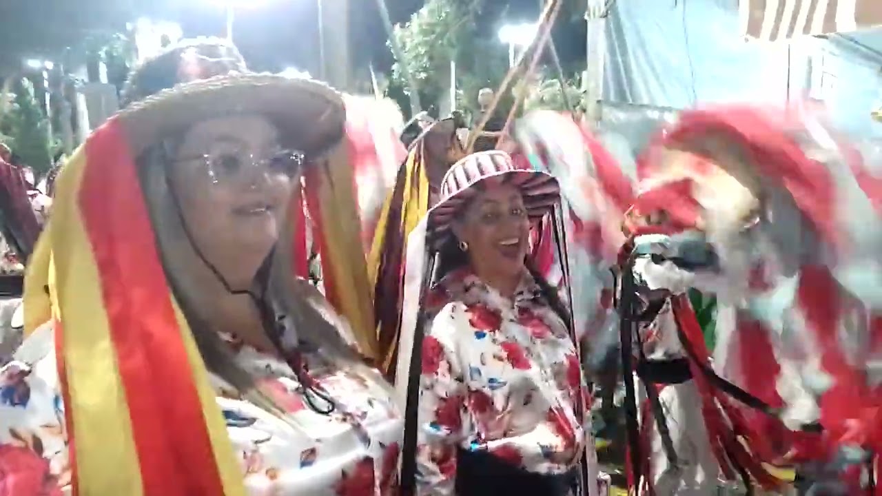 Terno de Congo Novo Milênio, apresentação na festa em louvor a São Sebastião 🥁❤️🖤🥁