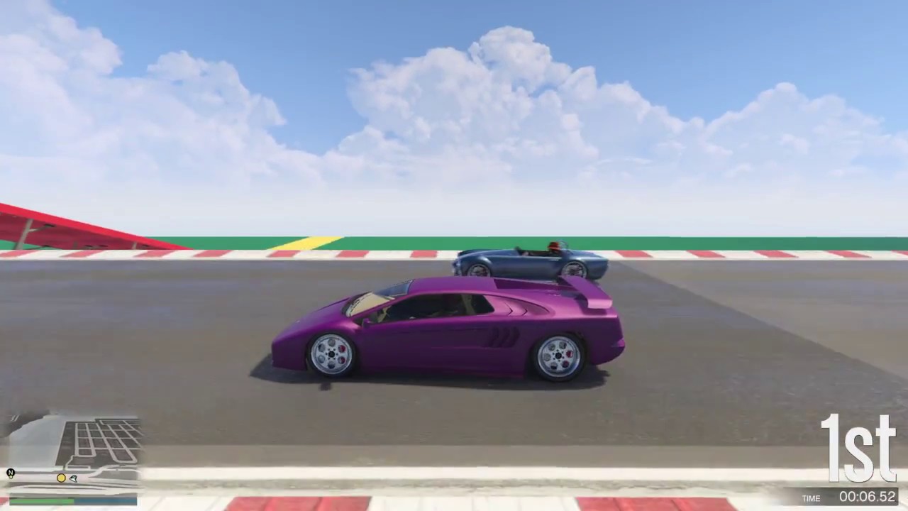 GTA 5 Top Speed Drag (Infernus Classic vs. Mamba)