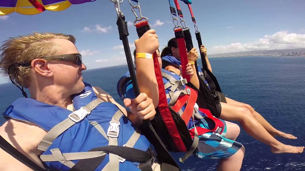 Hawaii Parasailing with Paradise Watersports Waikiki