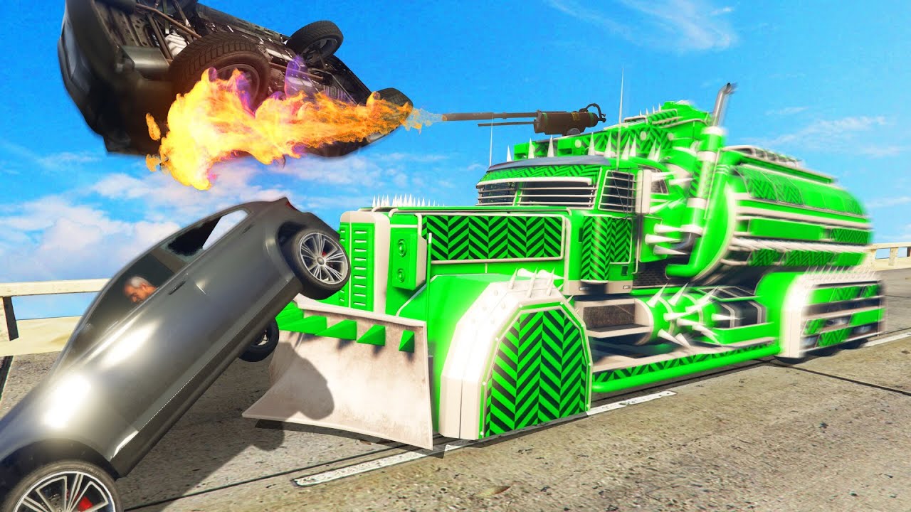 *НОВЫЙ* САМЫЙ ПРОЧНЫЙ ГРУЗОВИК В ИГРЕ ЗА 4 250 000 ДОЛЛАРОВ! (DLC GTA 5)