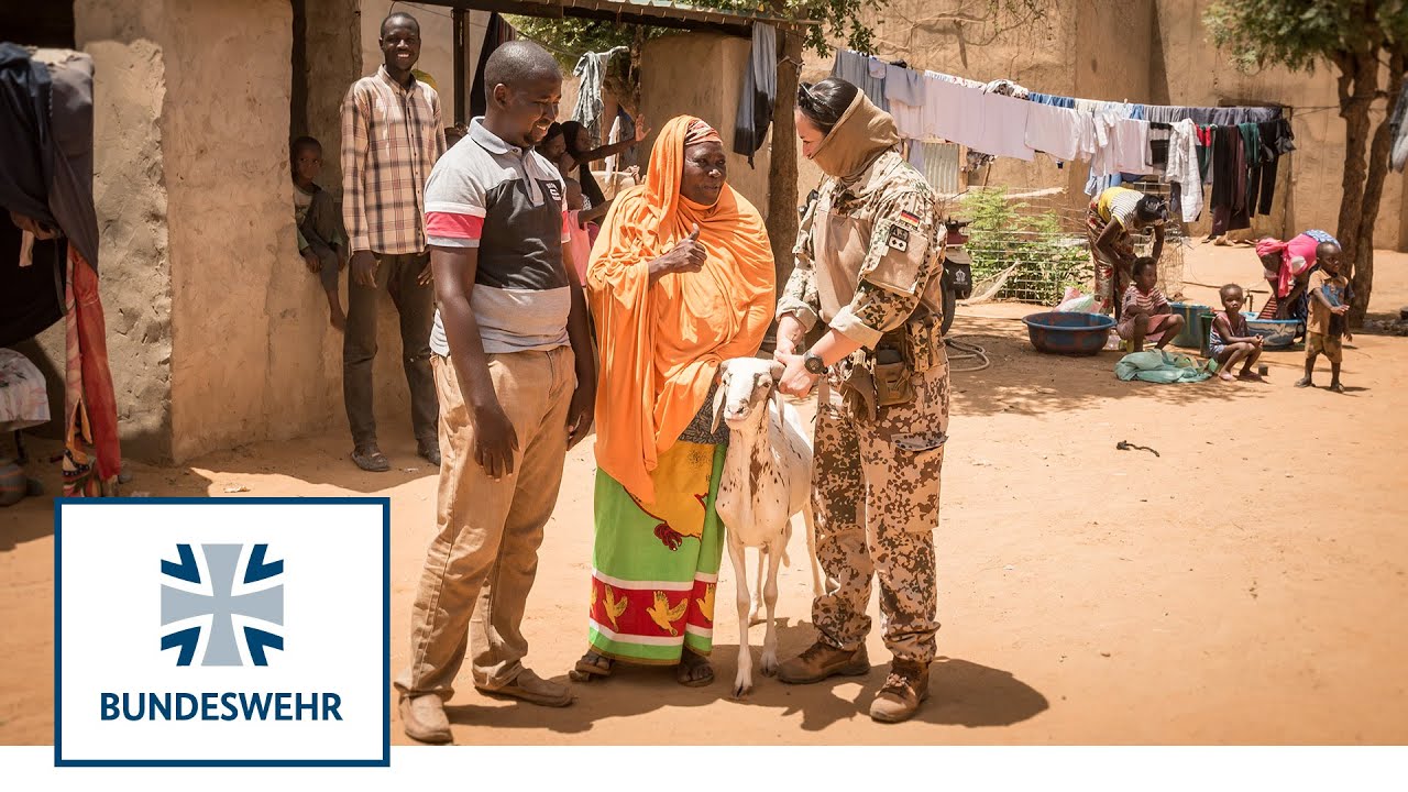 Hammelübergabe in Gao | Embedded Community Mali | Bundeswehr