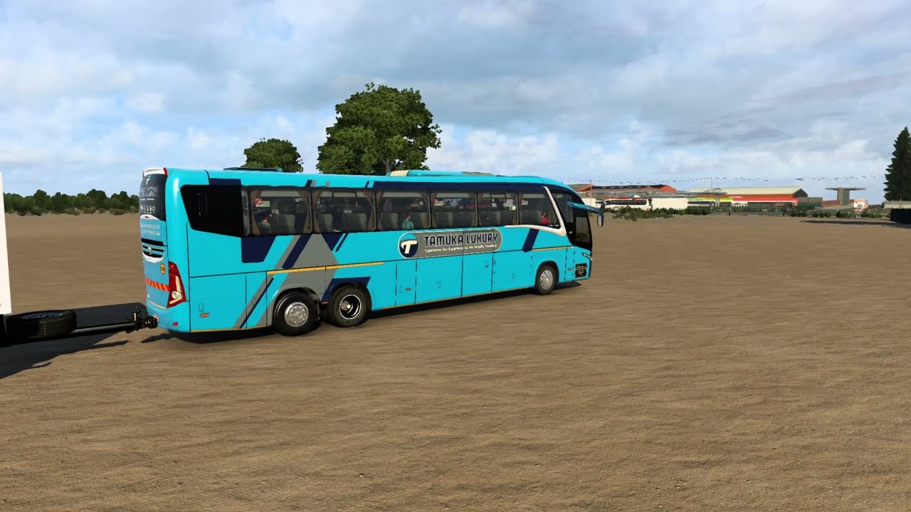 TAMUKA COACHES l MARCOPOLO NEW G7 1200 MOD l BUS MODS l BUS PULLING TRAILER l EURO TRUCK SIMULATOR 2
