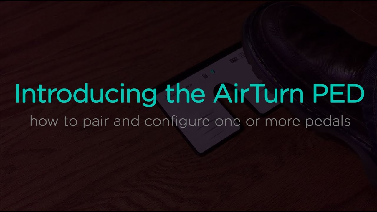 AirTurn PED с OnSong