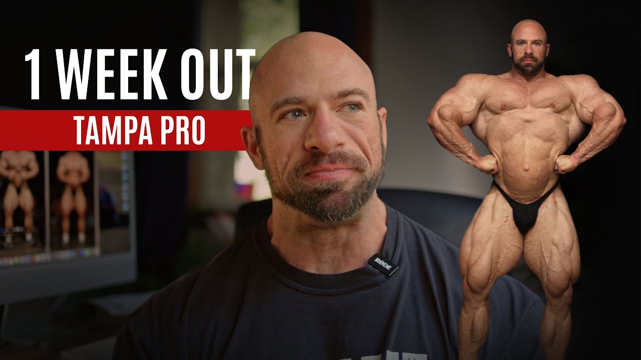 FULL DAY of EATING | Tampa Pro 1 Week Out | 2025 Prep Series Episode 14
