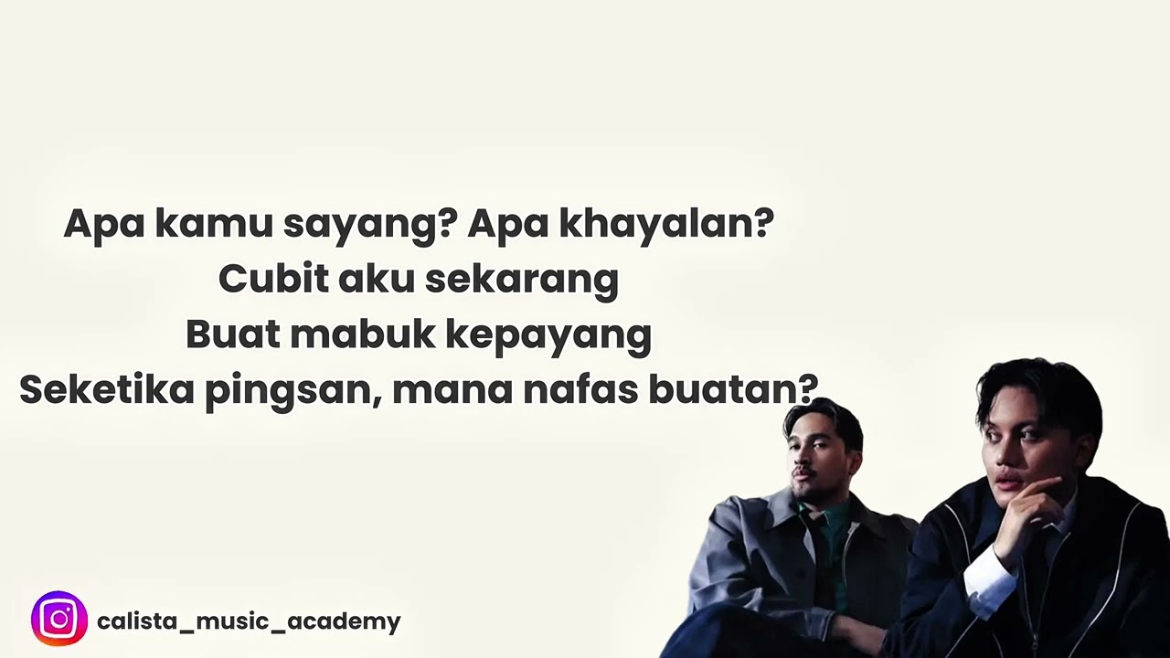Alamak - Rizky Febian & Adrian Khalif Karaoke Lyric Official