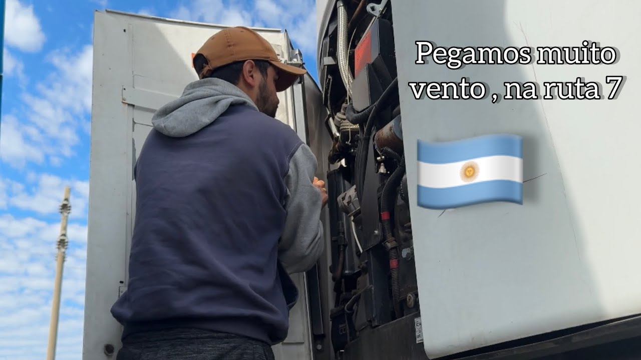 CARRETA ESTRAGOU EM PLENA A ARGENTINA 🇦🇷 😥🚛 !