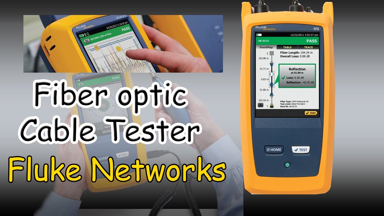 Fiber Optic Cable Testing Meter - Fluke Networks - Hindi-Urdu