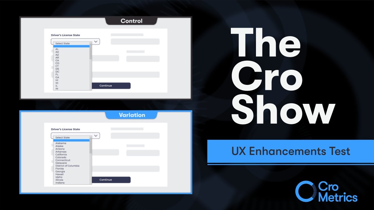 The UX Enhancement Test - The Cro Show #018