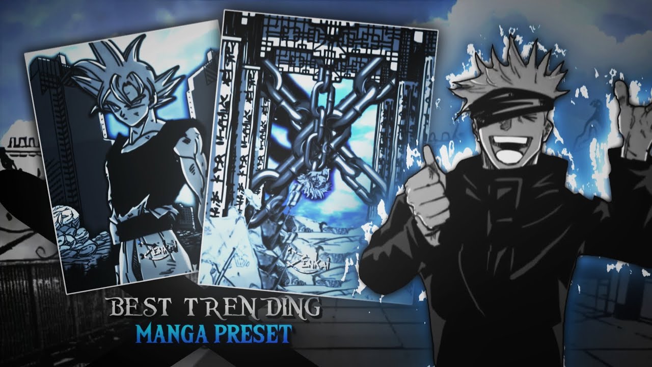 3+ Trending Manga Edits Preset | Alight Motion | #3