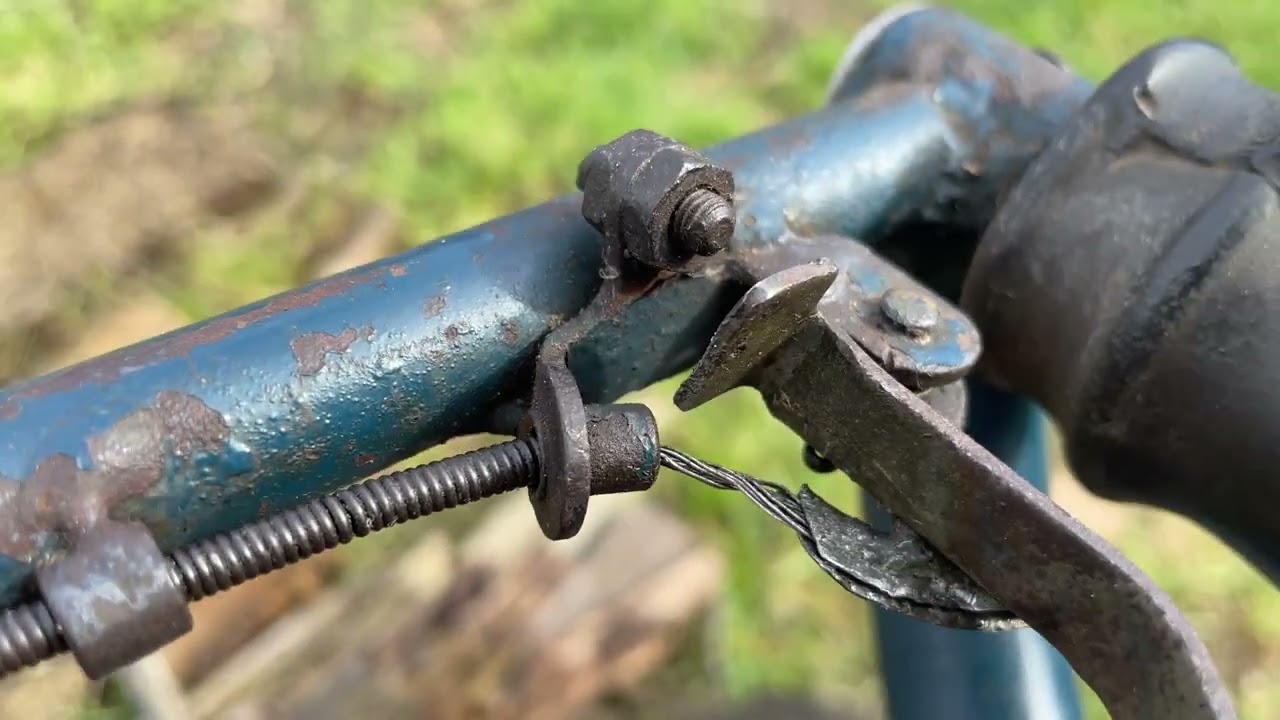 Бензопила Дружба «59» 1959 год, обзор. Old Chainsaw Druzba 1959year.