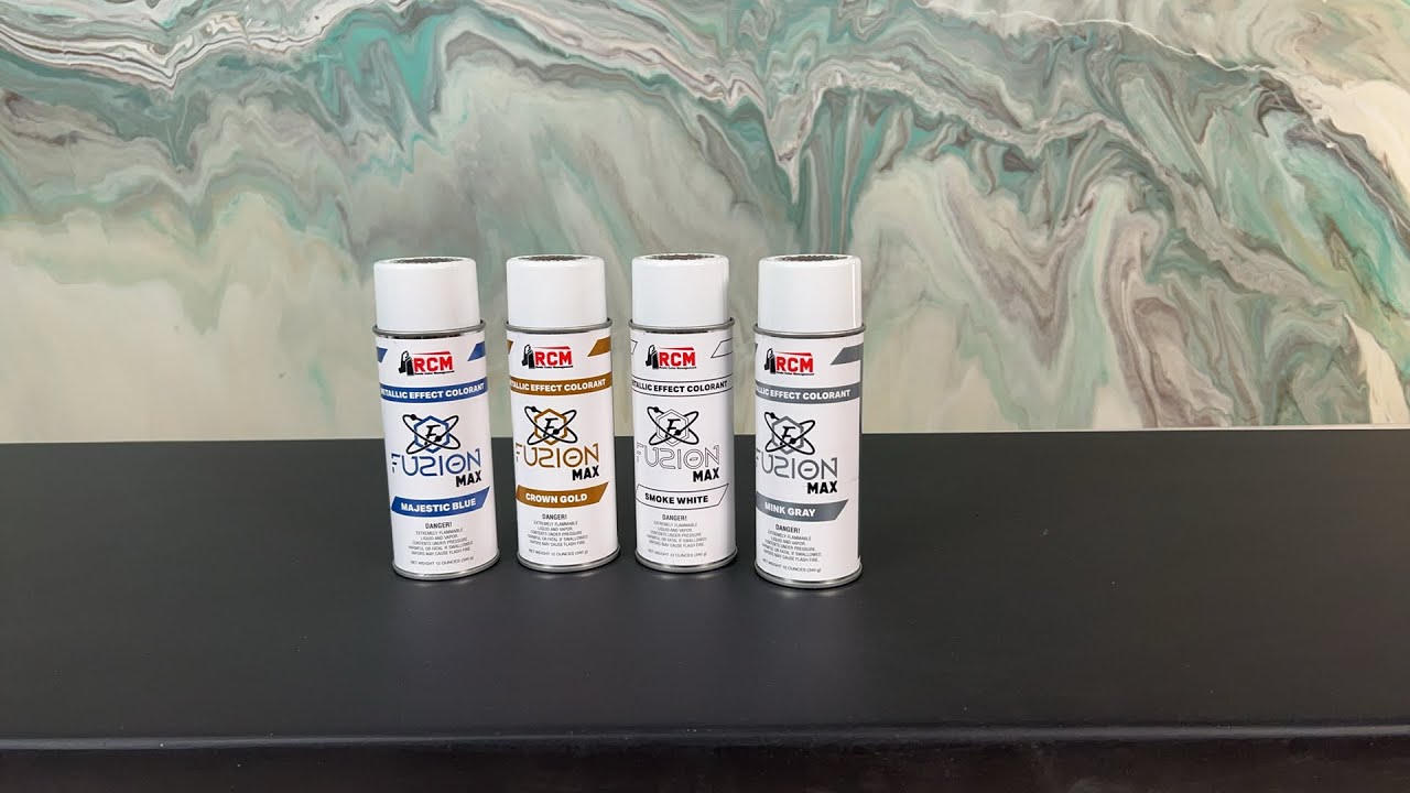 DIY Epoxy Tutorial | RK3 Designs| playing with the new Fuzion spray