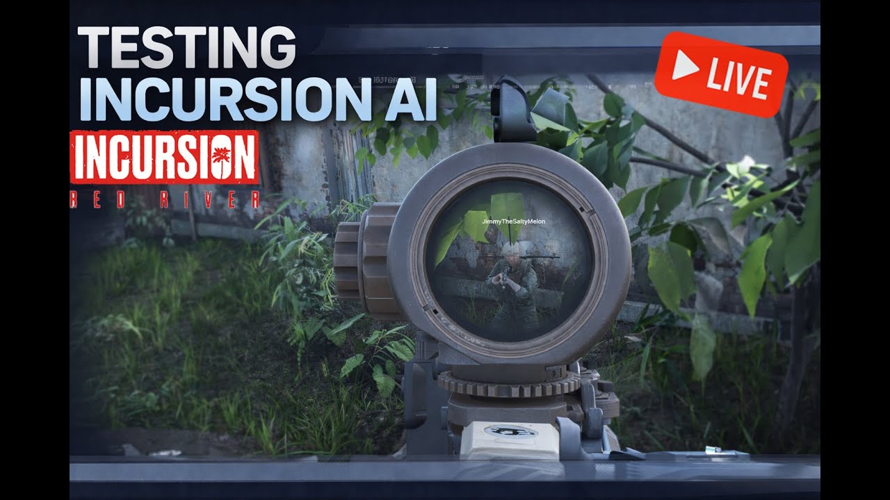 Incursion Red River LIVE — Testing Custom AI | Combat, Stealth & Chaos