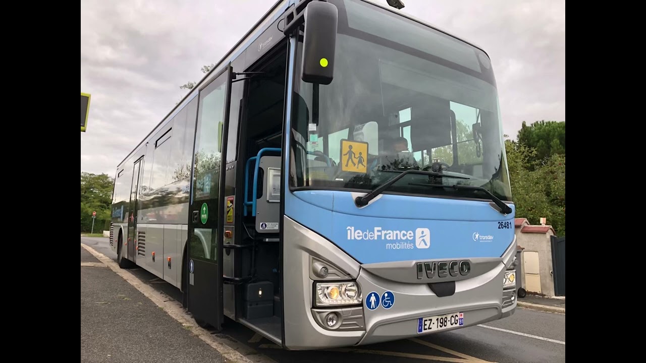 Transdev Pays de Fontainebleau | IVECO Crossway 12.8 High Value Euro 6 ZF #237212 | Full Kickdown