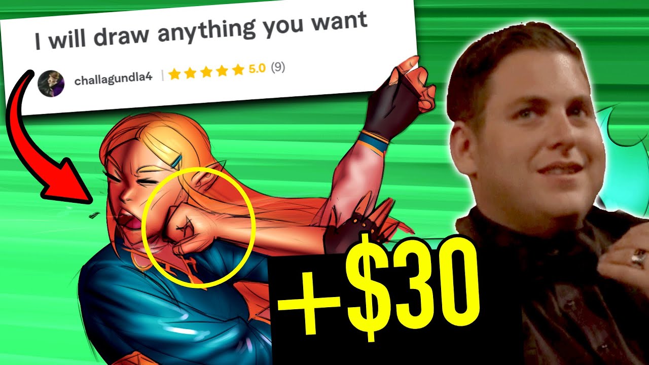 Мне заплатили 800 долларов за ЭТО на Fiverr