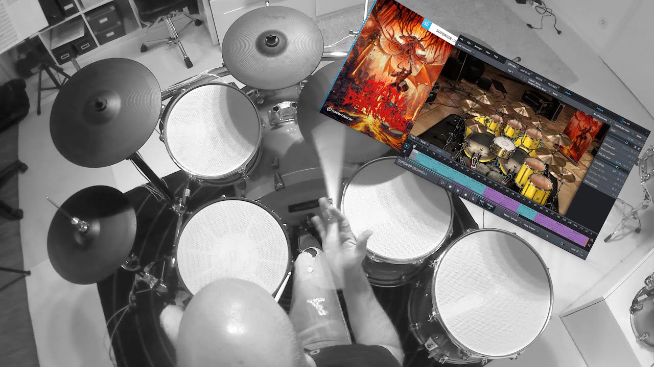 Avenged Sevenfold - Hail to the King - Drum Cover (Toontrack Death & Darkness SDX)