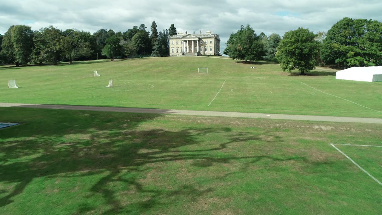 Towards front of Claremont house video by arialimaging.com
