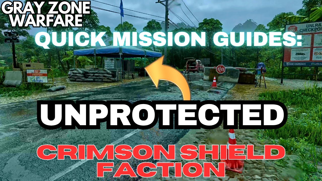 Unprotected 0.30 Quick Guide CRIMSON SHIELD Gray Zone Warfare #grayzonewarfare #gzw