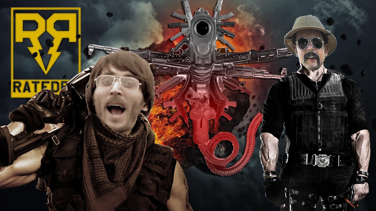 CarnikCon Destroys Tech Assassin -- RatedRR Slow Motion Mac 10 - 50 cal