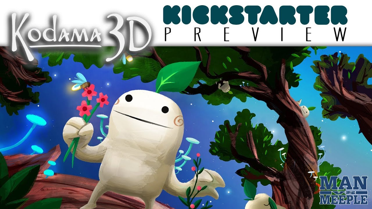 Kodama 3D Preview by Man Vs Meeple (Indie Boards and Cards)