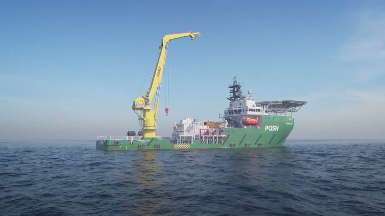Offshore support vessel | Posh Mallard | 3D modelling