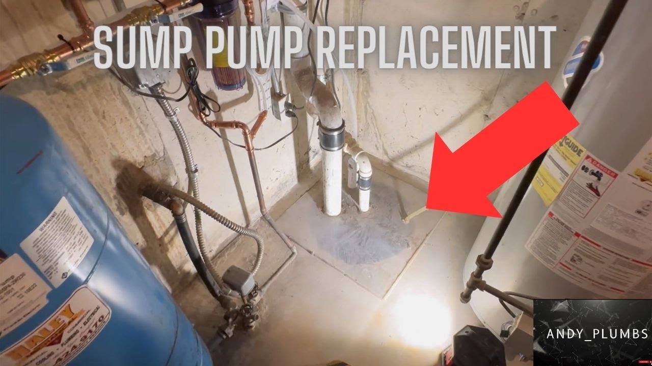 Sump pump replacement