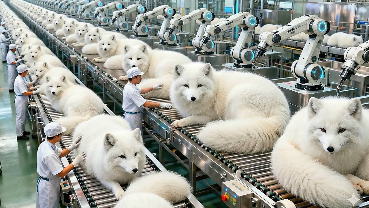 Inside the TITAN ARCTIC FOX Factory: Harvesting 