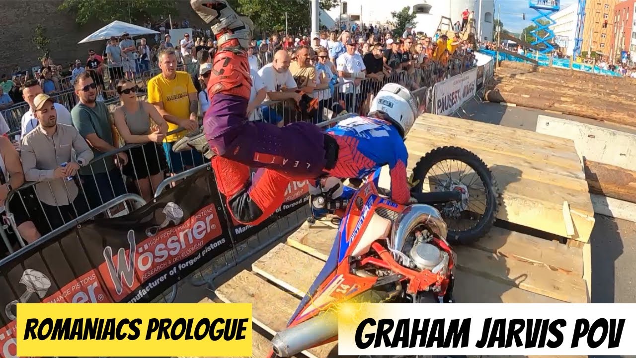 POV: Graham Jarvis | Prologue Run at Red Bull Romaniacs 2025