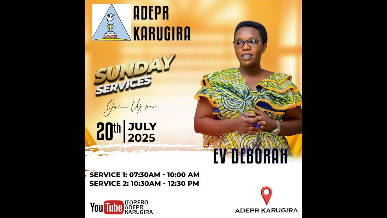 AMATERANIRO YA MBERE (1) 20/7/2025 ADEPR KARUGIRA GIKONDO