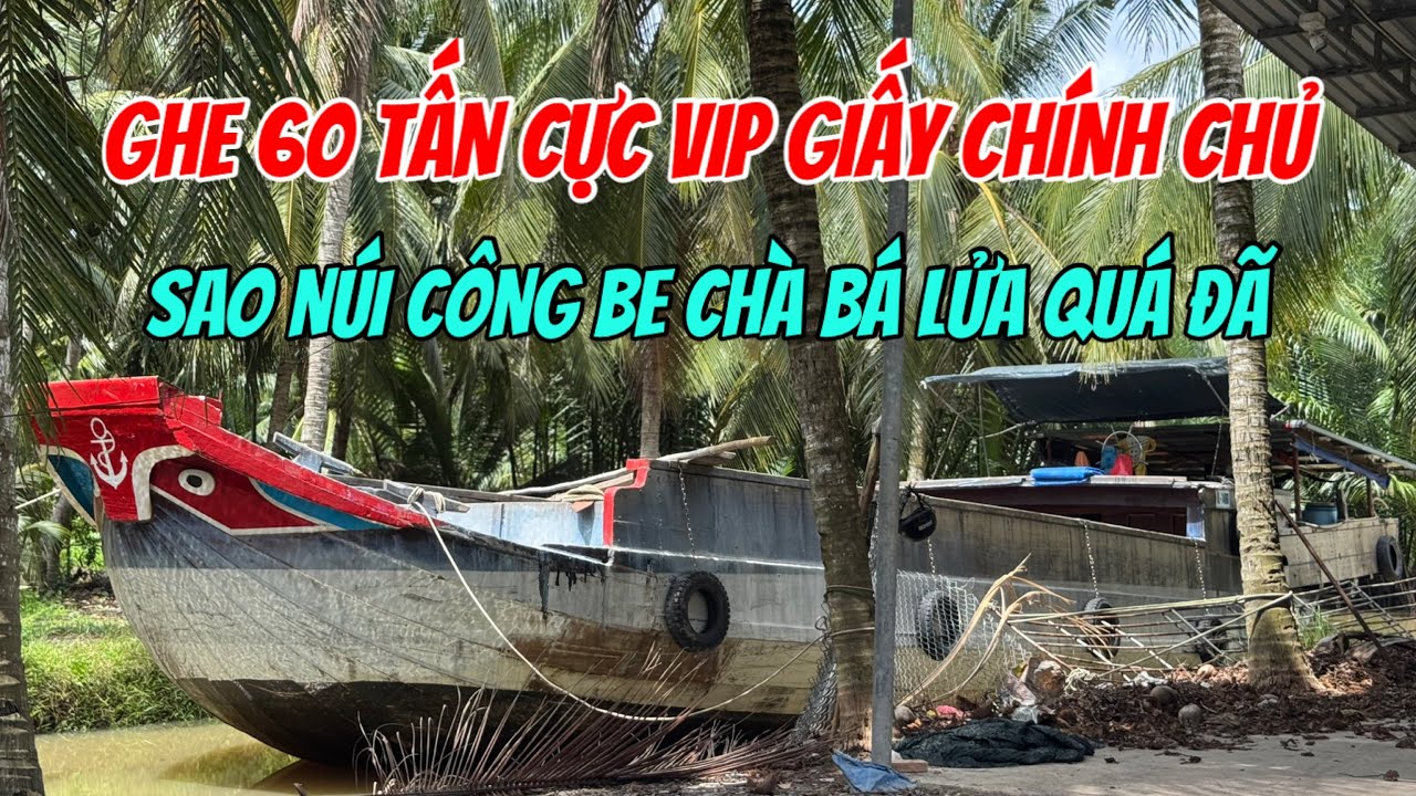 (Đã Bán)Bán Ghe 60 Tấn Siêu Phẩm Máy S4M Mitsubishi Giấy Chính Chủ Sao Núi 100%| Tâm Vlog