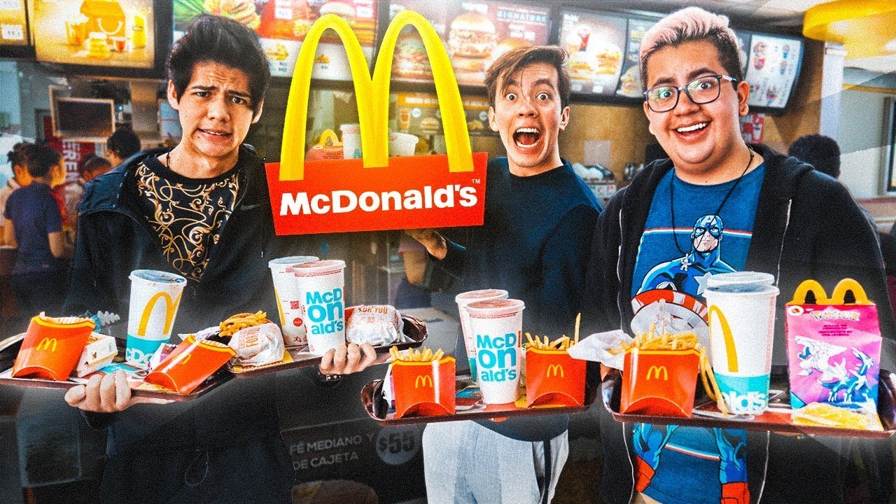 &iexcl;ORDENAMOS TODO EL MEN&Uacute; DE MCDONALS! *No debimos hacerlo*