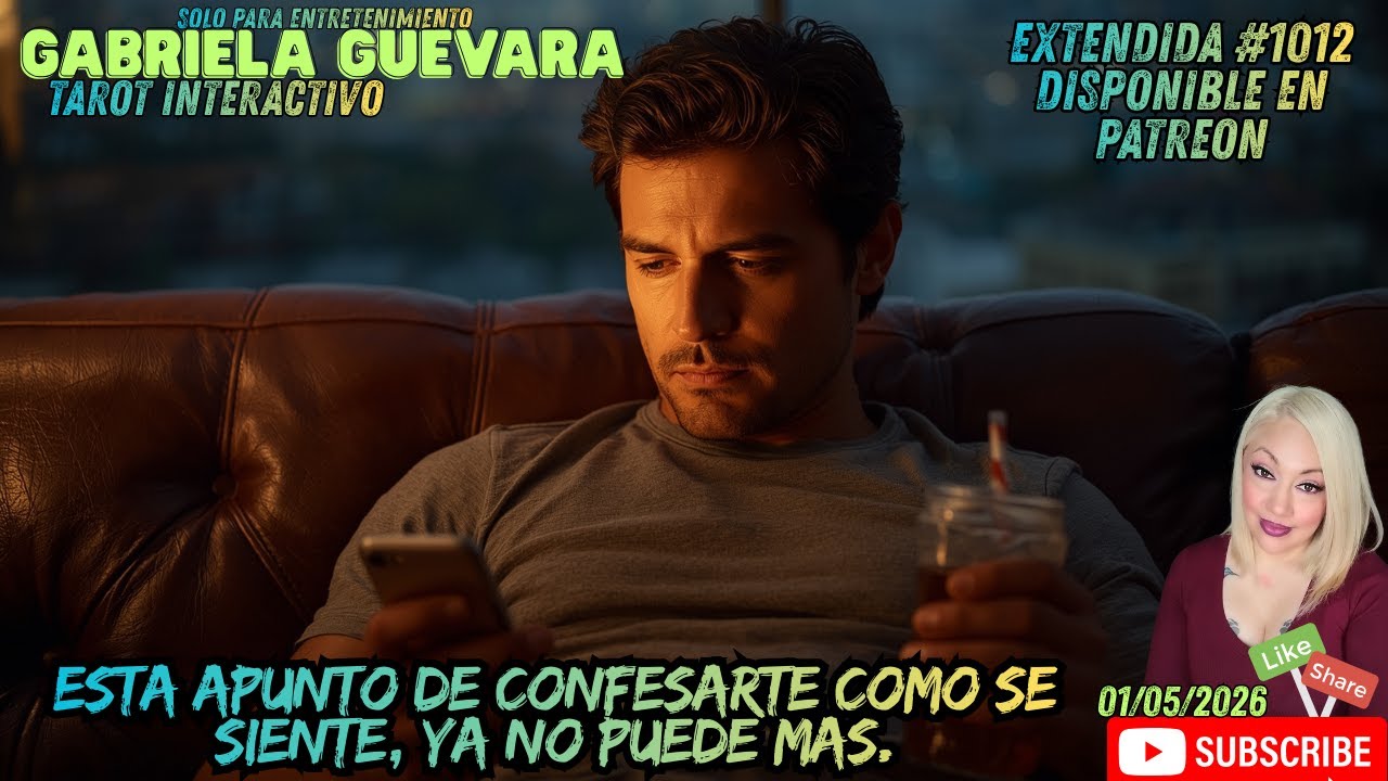 Esta apunto de confesarte como se siente, ya no puede mas. EXTENDIDA 