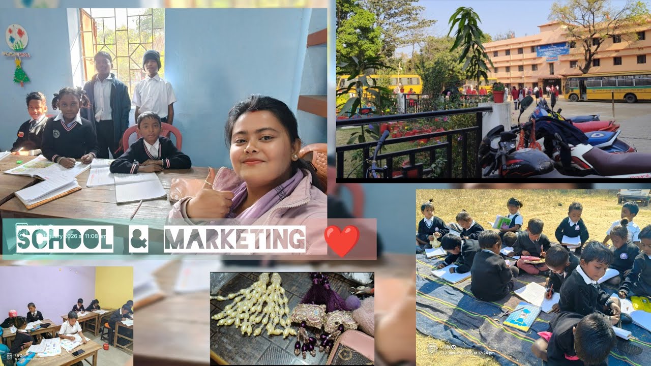 School and marketing ❤️ @lolminivlog96 #ytviral #youtube #vlog 