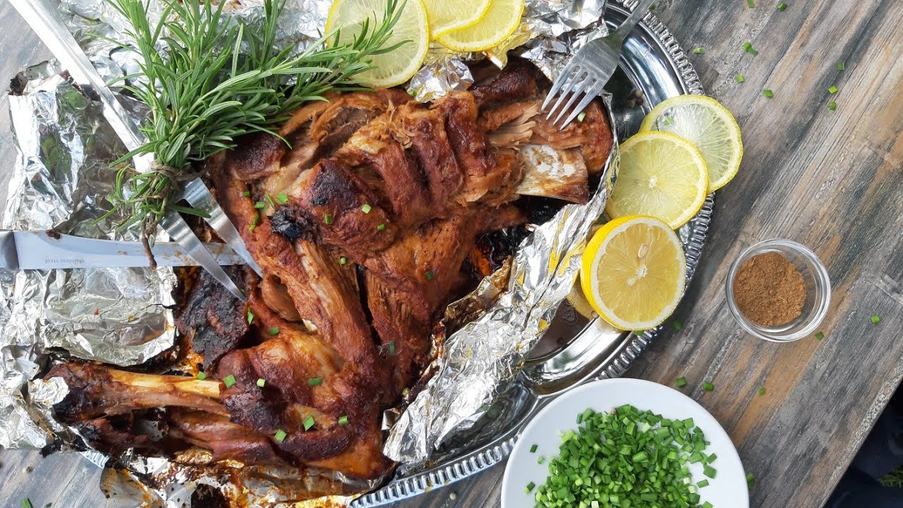 Lammschulter gegrillt zart wie Butter Alazawy Art