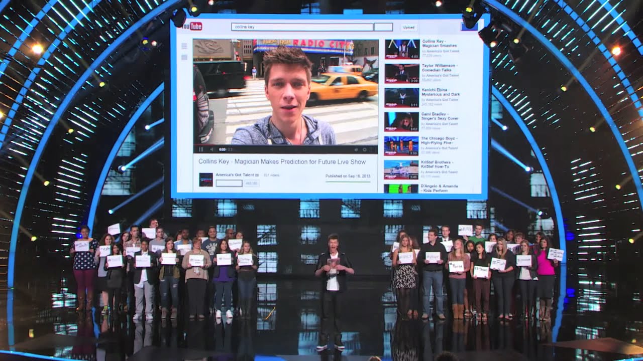 America's Got Talent Magician Uses Social Media to Blow the Judges' Minds | Collins Key