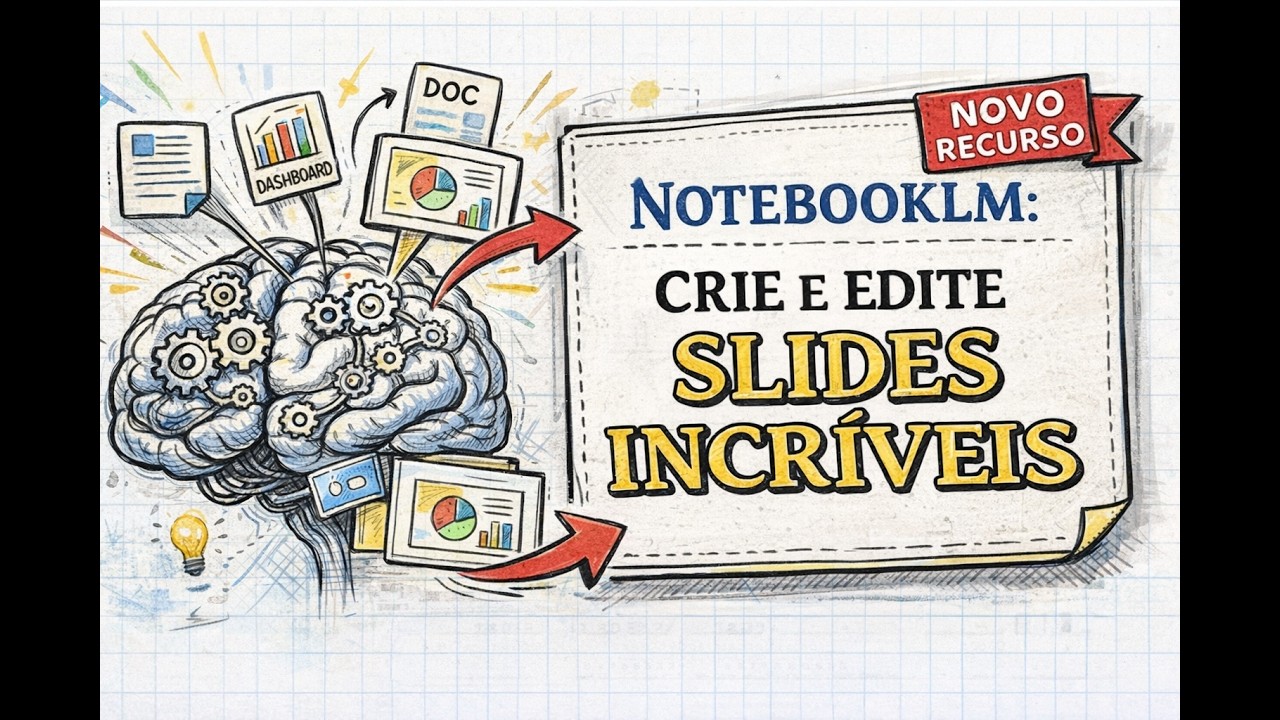 NOTEBOOKLM: SLIDES EDITÁVEIS INCRÍVEIS