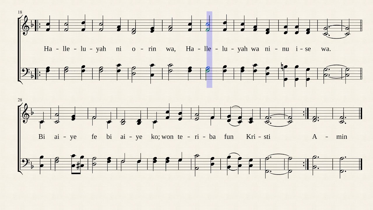 CCC Hymn 908 - Bi Gbogbo Aiye D ite Mo WA
