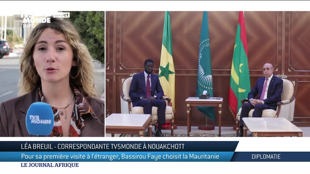 Sénégal : Bassirou Faye en Mauritanie pour sa première visite