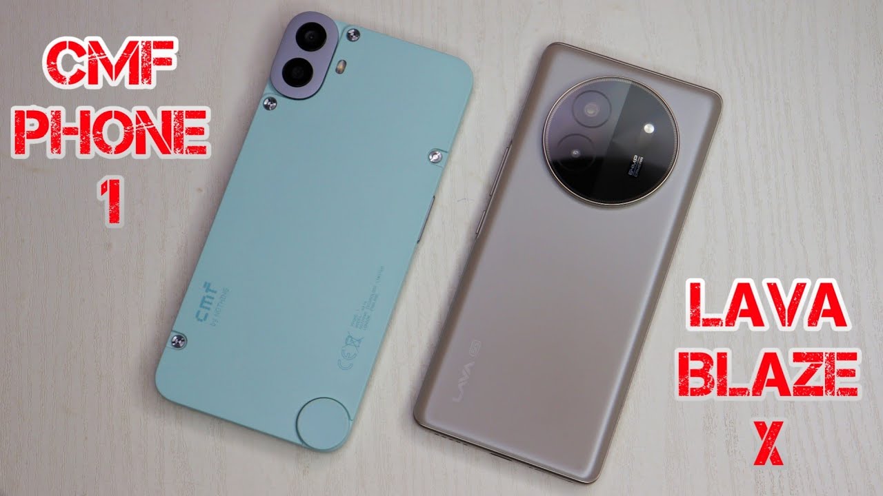 lava blaze x vs cmf phone 1 | cmf phone 1 vs lava blaze x speed test