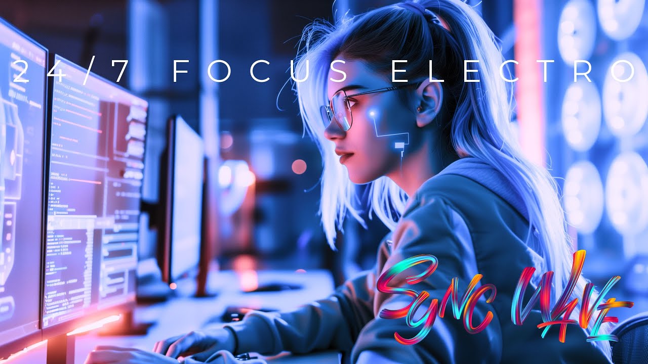 🎧 3 h Focus Techno & Electro | Deep Concentration, Coding, Study Beats [4K]