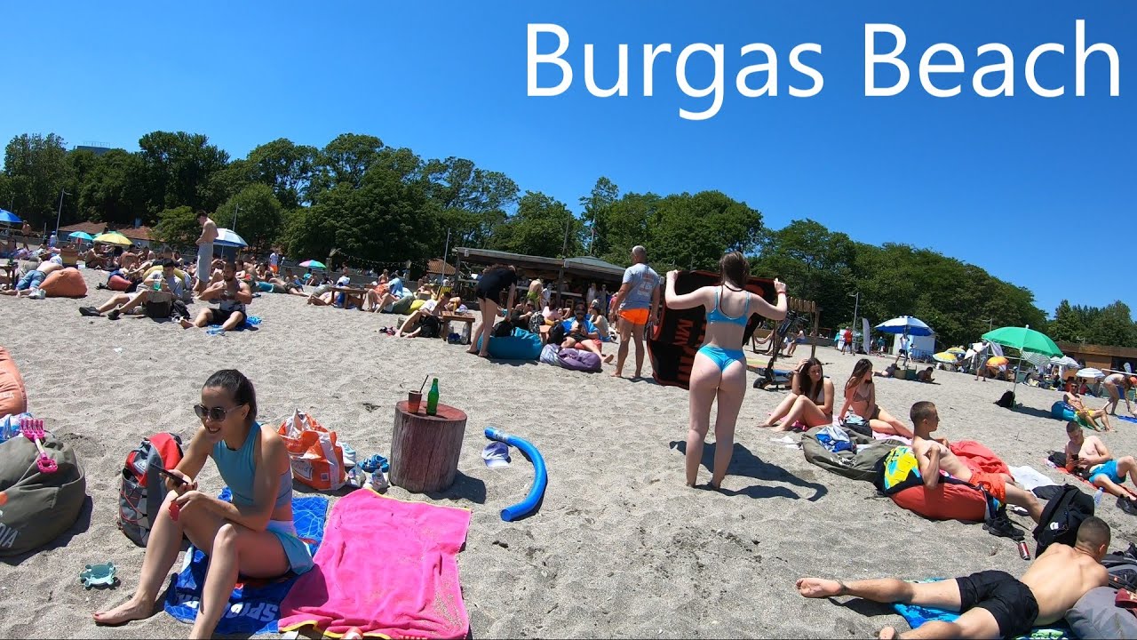 Burgas, Bulgaria | Beach Walk