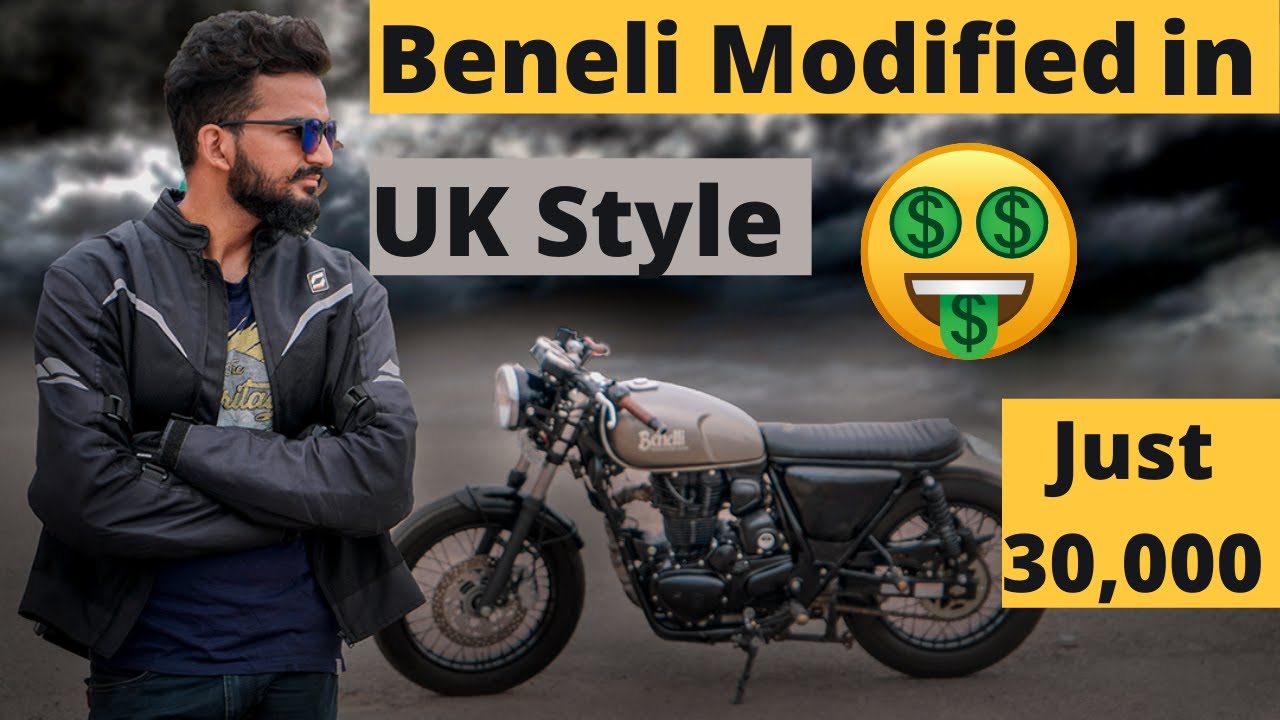 Beneli Modified into Cafe Racer In India 😱 | UK Style | Premium Bike Modification starts from 30,000