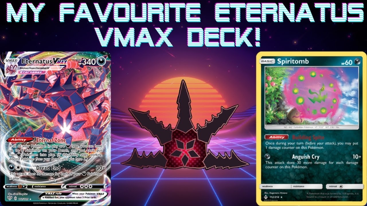 ANTI META! Eterntaus VMAX Spiritomb Hammers Deck Profile / Deck List!