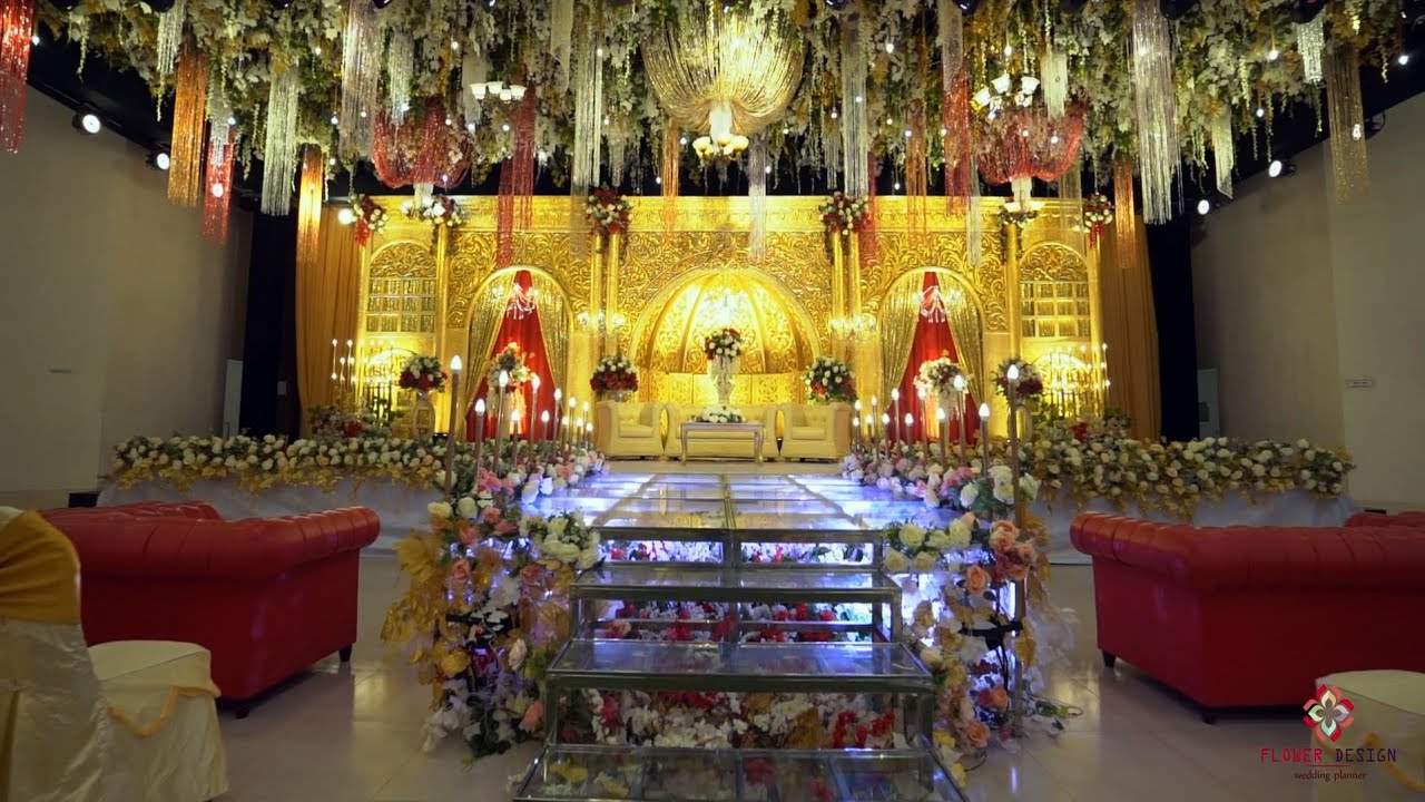Kara Convention Center - Wedding - Decorated by Flower Design Wedding Planner.