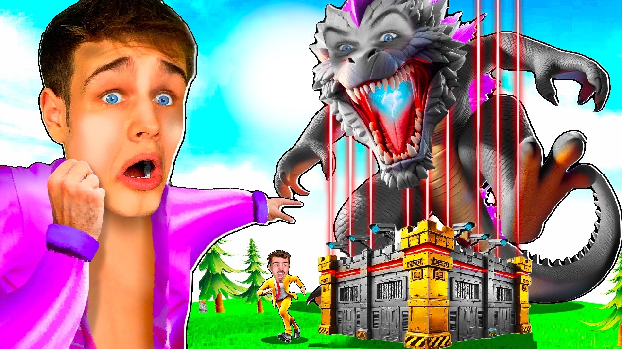 Obří MECHA GODZILLA vs ZABEZPEČENÝ DŮM v GTA 5!