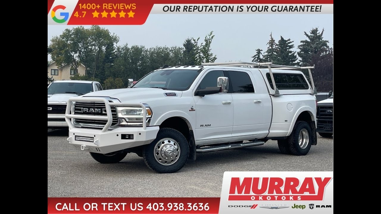 2021 Ram 3500 Laramie Mega Cab Dually FULLY LOADED