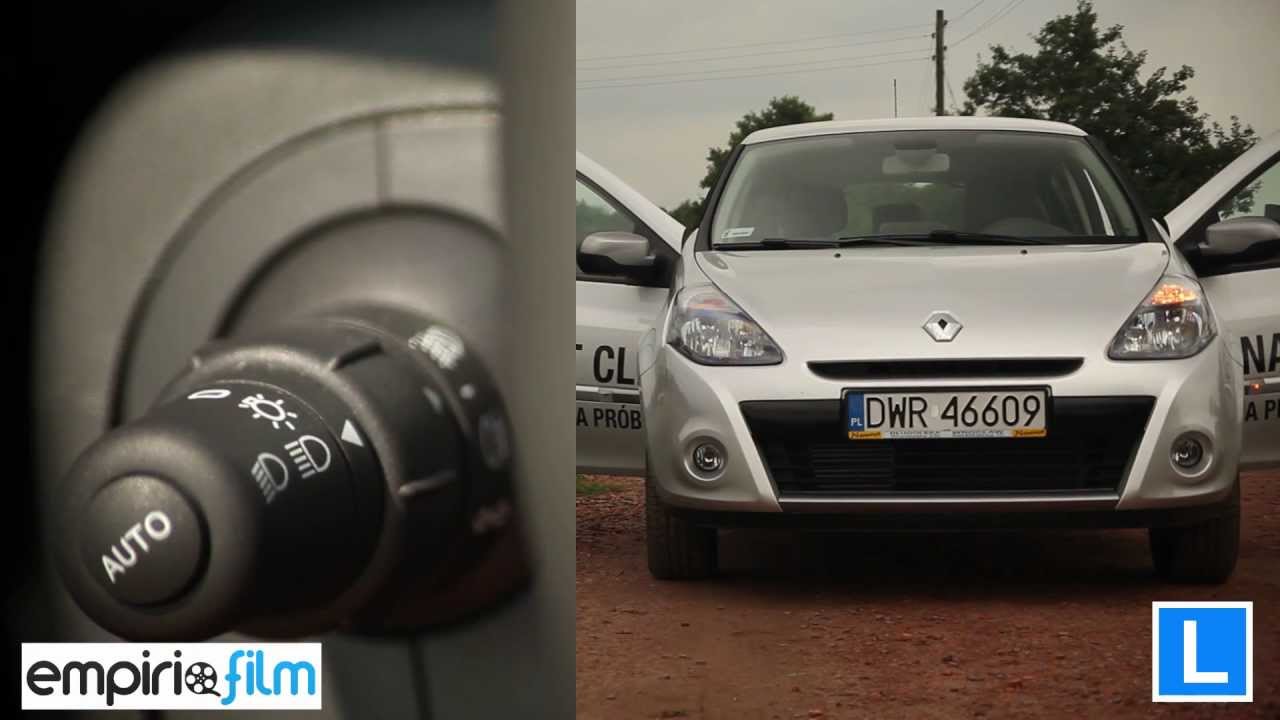 Obsługa renault Clio III - film instruktażowy